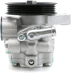 Bomba de dirección asistida 21-5267 con polea, compatible con Honda Civic 1.7L L4 (2001-2005) y Acura EL (2001-2005). Bomba de asistencia de dirección de repuesto (reemplaza la pieza 56110-PLA-013).