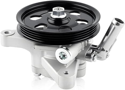 Bomba de dirección asistida 21-5290 con polea compatible con Acura TL 1999-2003, Acura CL/MDX y Honda Pilot 2001-2003. Bombas de dirección asistida de repuesto para automóviles 56110-PGK-A01 56110-P8E-A01