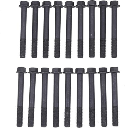 22Pcs Cylinder Head Bolt 6668244 6668245 for Perkins Engine 1004-40T Bobcat Skid Steer Loader 963