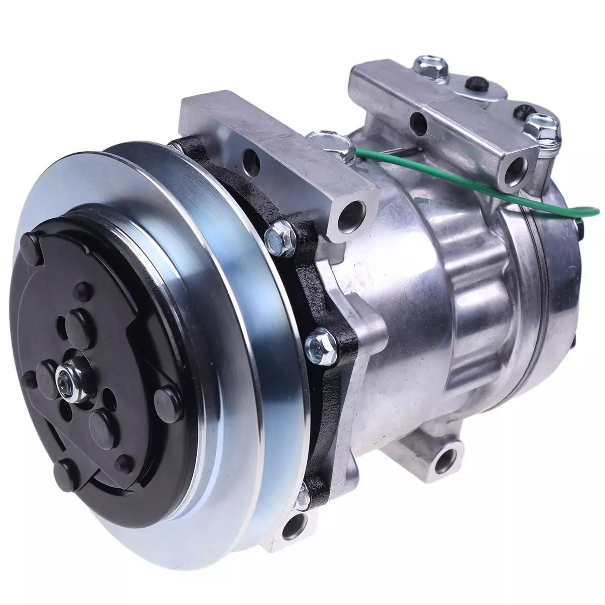 24V SD7H13 A/C Compressor YX91V00001F1 for New Holland Excavator E135B E175B E215B E130 EH130 E200SR E235SR