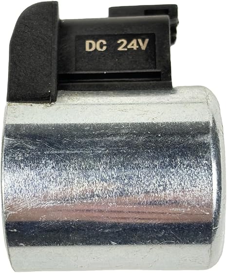 24V Solenoid Valve Coil VOE11708658 for Volvo Excavator EC160D EC180D EC220D EC350E EC460C EC480D EW140 EW160 EW180C EW200B