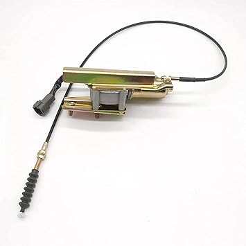 24V Stop Solenoid Stopper Assembly 1819002270 for Isuzu Engine 4BG1 6BD1 Hitachi Excavator EX200-2 EX200-3 EX200-3C EX200-3E EX200LC-2 EX200LC-3