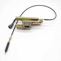 24V Stop Solenoid Stopper Assembly 1819002270 for Isuzu Engine 4BG1 6BD1 Hitachi Excavator EX200-2 EX200-3 EX200-3C EX200-3E EX200LC-2 EX200LC-3