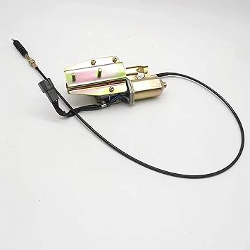 24V Stop Solenoid Stopper Assembly 1819002270 for Isuzu Engine 4BG1 6BD1 Hitachi Excavator EX200-2 EX200-3 EX200-3C EX200-3E EX200LC-2 EX200LC-3
