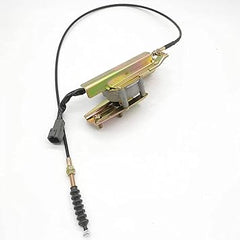 24V Stop Solenoid Stopper Assembly 1819002270 for Isuzu Engine 4BG1 6BD1 Hitachi Excavator EX200-2 EX200-3 EX200-3C EX200-3E EX200LC-2 EX200LC-3