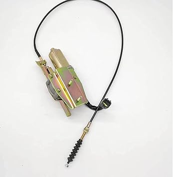 24V Stop Solenoid Stopper Assembly 1819002270 for Isuzu Engine 4BG1 6BD1 Hitachi Excavator EX200-2 EX200-3 EX200-3C EX200-3E EX200LC-2 EX200LC-3