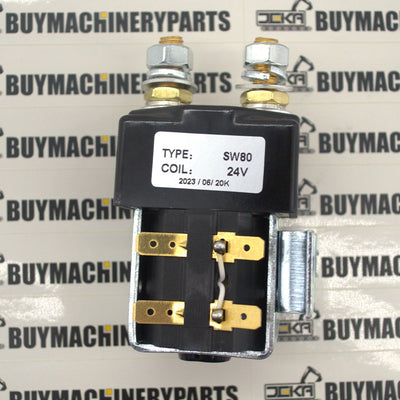 24V 125A Albright DC Contactor SW80 SW80-6 for Forklift Stacker Pallet B2SW11 B2SW12 - Buymachineryparts