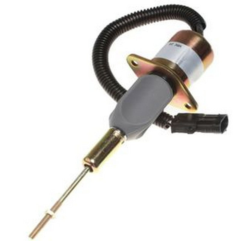 24V Electric Fuel Stop Shut Off Solenoid RE53560 for John Deere Excavator 892ELC