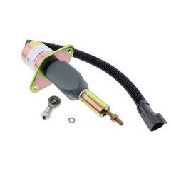 24V Fuel Shutoff Solenoid 4063712 SA-5030-24 for Cummins Engine 6CT 8.3L - Buymachineryparts