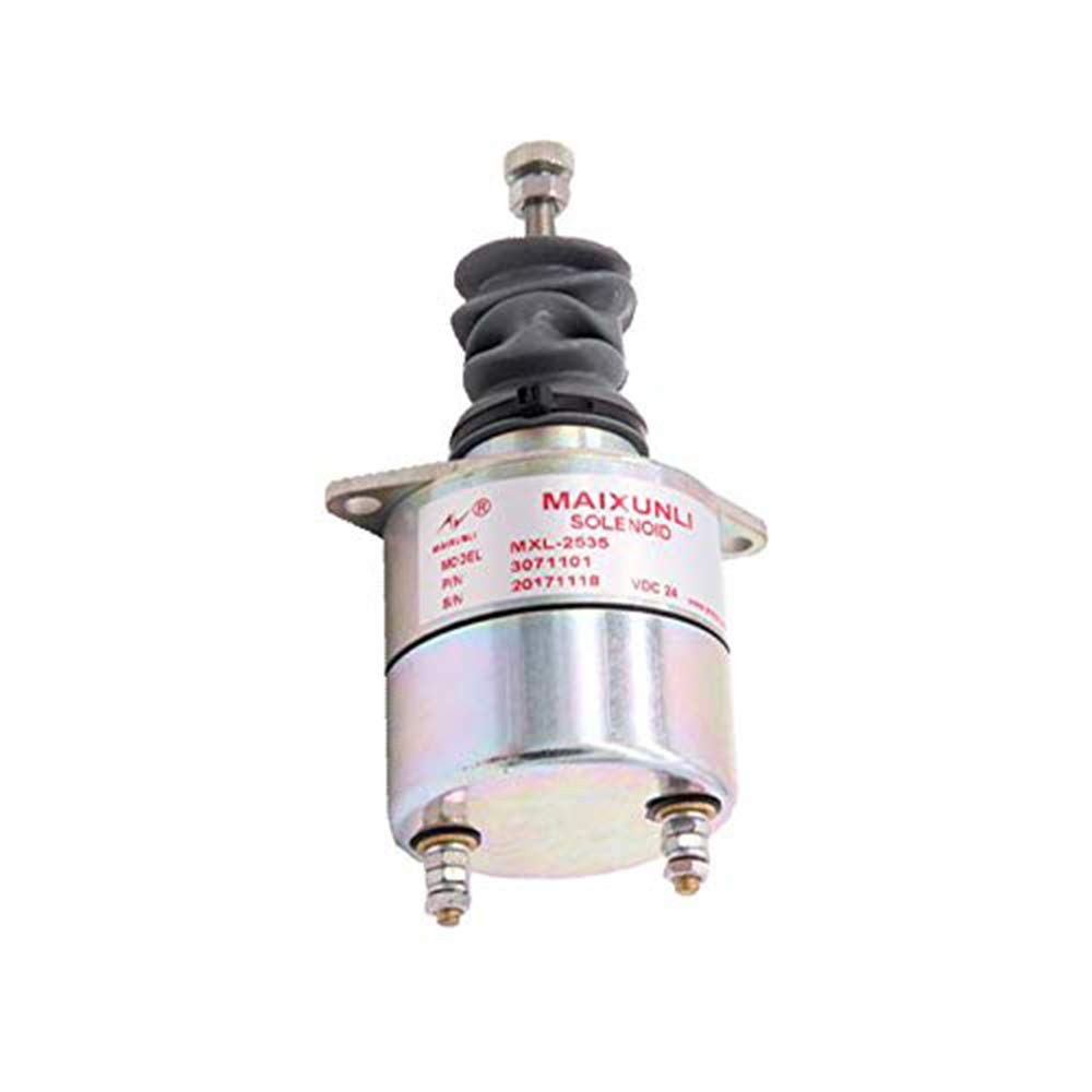 24V Fuel Shutoff Solenoid SA-1637-24 MEP002A-MEP003A for Woodward - Buymachineryparts