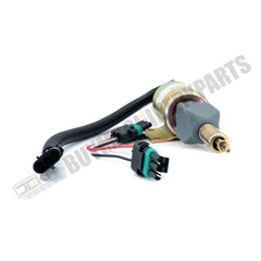 Válvula Solenoide de cierre de combustible de 24V RE502474 RE516083 para John Deere 120 160LC 200LC 230LC 270LC 670C 672CH 624H 