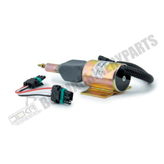 Válvula Solenoide de cierre de combustible de 24V RE502474 RE516083 para John Deere 120 160LC 200LC 230LC 270LC 670C 672CH 624H 