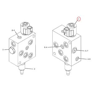 24V Solenoid Valve 333-8242 for Caterpillar CAT 924K 962H 972M 980M 992K D5N D6N D8T D9T D5N 320D FM 623K 627K - Buymachineryparts