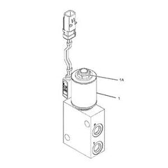 24V Solenoid Valve 368-8651 for Caterpillar CAT 311D LRR 312D 314E LCR 320D 324D 336D 345C 345D 349D M313D M316D M322D - Buymachineryparts