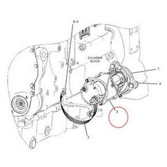 24V Starter Motor 293-4853 for Caterpillar CAT Engine C13 C15 C18 C9.3 - Buymachineryparts