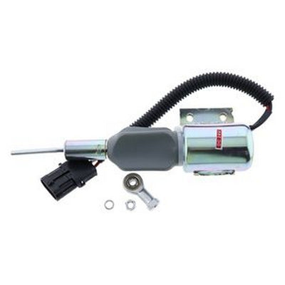 24V Stop Solenoid 6733-81-9110 for Komatsu Wheel Loader WA180PT-3L WA250PT-3L - Buymachineryparts