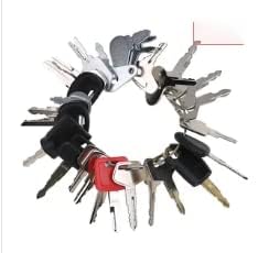 27 Pcs Ignition Key for Komatsu CASE Caterpillar CAT JCB Volvo Heavy Construction Equipment