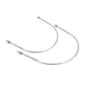 2Pcs Muffler Silencer U-Bolt SA1114-00250 for Volvo Excavator EC210 EC240 EC140 EC290 EW170 EW180 EC150