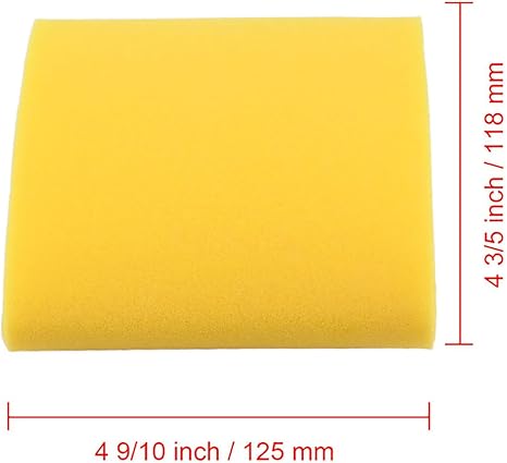 2 Pieces Air Filter Foam 5810444 5811067 2200314 for Polaris ATV Sportsman Trail Blazer Magnum Big Boss 300 350 400 400L Xpress 1989-2000