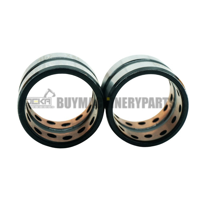 2Pcs Bucket Bush for Komatsu Caterpillar CAT Volvo Hitachi 20 Ton Excavator 45MM X 55MM X 42MM