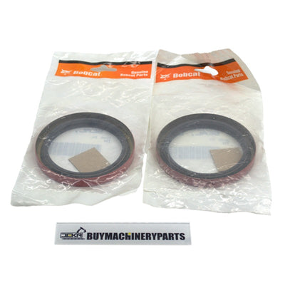 2Pcs Oil Seal 6658228 for Bobcat Skid Steer 742 743 751 753 763 773 7753 S185 S205 S510 S530 S550 - Buymachineryparts