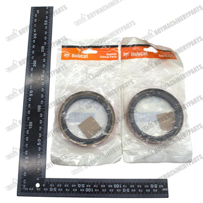 2Pcs Oil Seal 6658228 for Bobcat Skid Steer 742 743 751 753 763 773 7753 S185 S205 S510 S530 S550 - Buymachineryparts