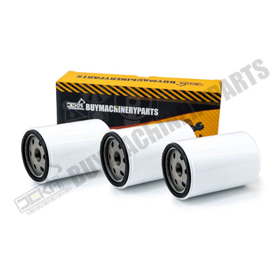 3 Pcs Oil Filter 6647672 for Bobcat Skid Steer Loader 542