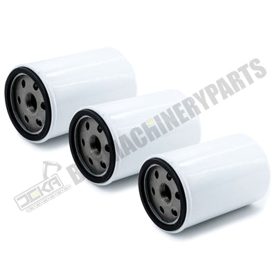 3 Pcs Oil Filter 6647672 for Bobcat Skid Steer Loader 542