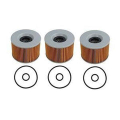 3-Piece Oil Filter w/ O-Ring 15410-426-010 for Honda CB350F-CB900C