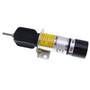 3 Terminals Fuel Shutoff Solenoid 1504-12C2U1B1S1 for Synchro Start Kubota DF-750 12V - Buymachineryparts