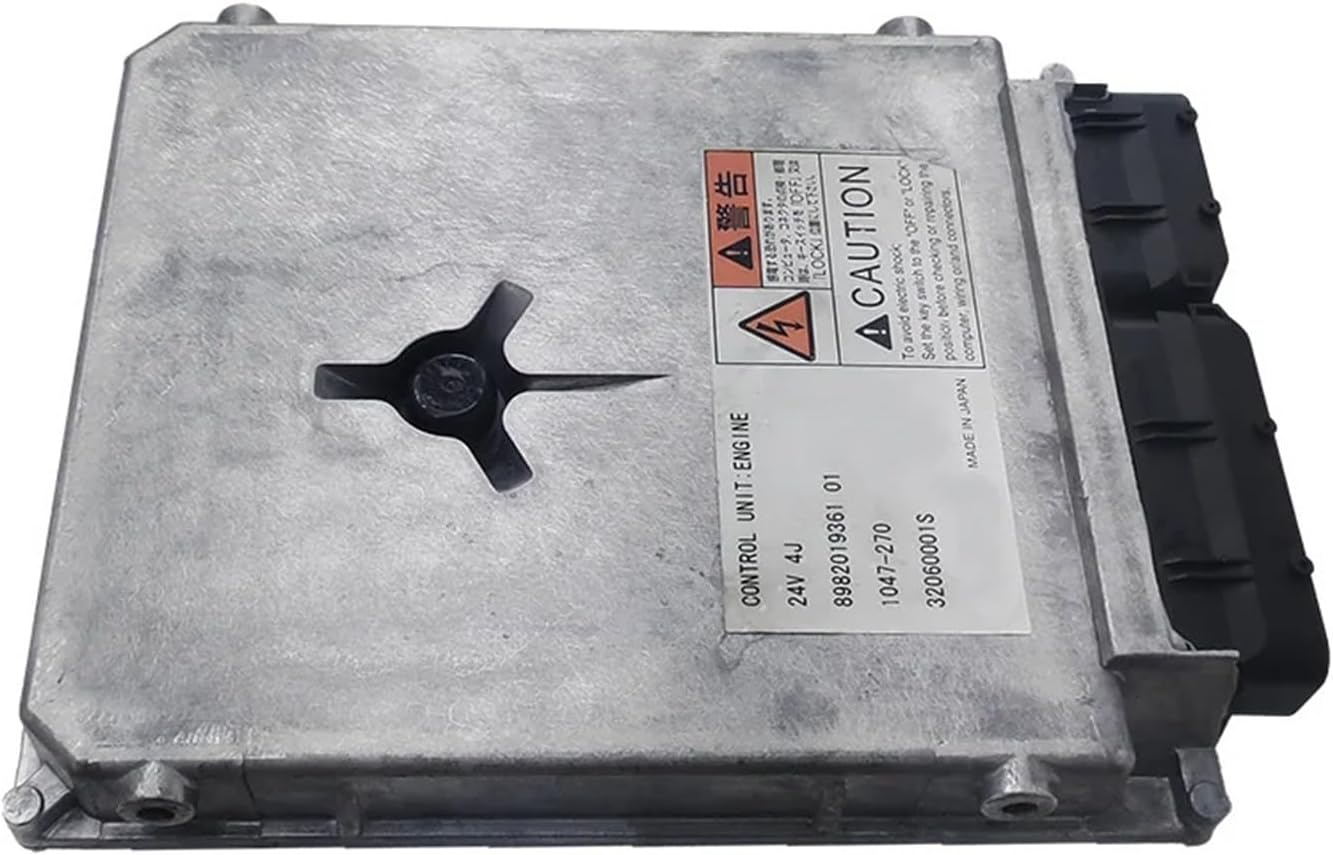 Genuine Engine Control Module 8982019361 Compatible With Isuzu Diesel Engine 4JJ1 Hitachi 160lc-3