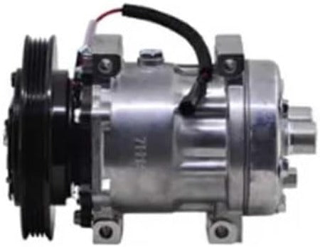 12V Sanden SD7H15 A/C Compressor 4105 47693200 84356660 for New Holland Loader W50C W60C W70C W80C U80C B110C B95C