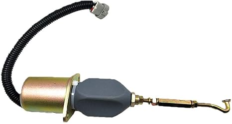 12V Stop Solenoid Valve for Mitsubishi Engine S4Q S4S S6S Volvo Terex Schaeff Sdmo Generator