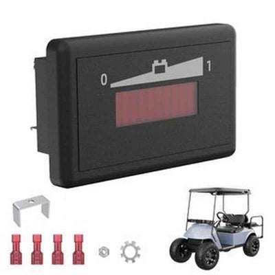 36V Golf Cart Battery Meter LED Power Indicator for Yamaha Club Car EZGO