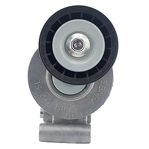 Conjunto tensor da correia de transmissão 38357 com polia, compatível com Mazda 3 2004-2013 e Mazda 5 2006-2010. Substitui a peça L37215980.