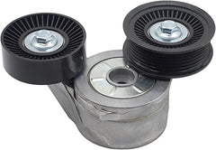 Tensor de correa de transmisión 39120 con polea 53030958AG, compatible con Chrysler Aspen (2007-2009), Dodge Dakota, Durango, Ram 1500, Jeep Grand Cherokee y Jeep Liberty.