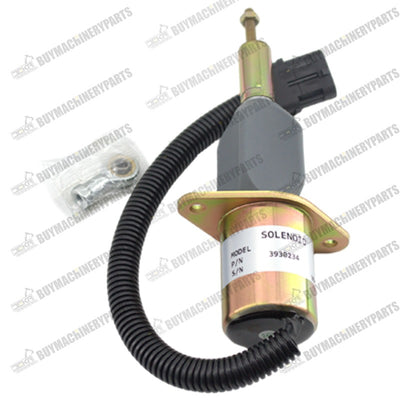 Shut Down Solenoid 3930234 for Cummins 6CT 8.3 Komatsu part - Buymachineryparts