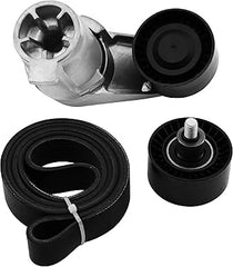 Kit tensor de correa de transmisión 39389 compatible con BMW 535i 2011-2016, 640i 2012-2018, X5 2011-2017, X6 3.0L 2011-2019. Sustituye a las referencias 11288604266, 11287589361 y 8pk1390.