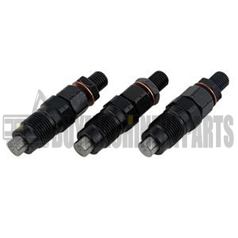 3 Pcs Fuel Injector 119517-53001 for Yanmar Engine 3TNV70-SDB 3TNV70-VBVA Excavator SV17 SV18