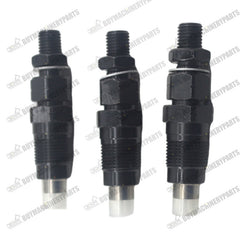 3X Fuel Injectors 1G677-53903 Fit for Kubota B,RTV Series D1005 D1105 D1105-T D1305 V1505 V1505-T Engine - Buymachineryparts