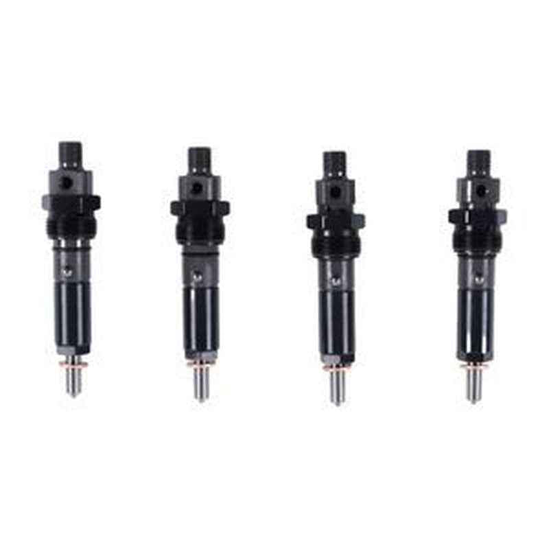 4 Fuel Injectors 3919336 for Cummins 4BT Engine & CASE Loaders/Tractors