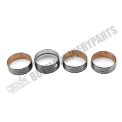 Cojinete de árbol de levas de 4 piezas para motor Komatsu S6D95 6D95L 6D95L-1 