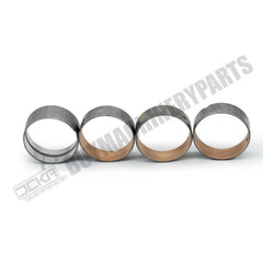 Cojinete de árbol de levas de 4 piezas para motor Komatsu S6D95 6D95L 6D95L-1 