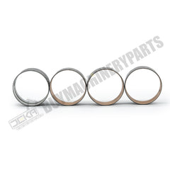 Cojinete de árbol de levas de 4 piezas para motor Komatsu S6D95 6D95L 6D95L-1 