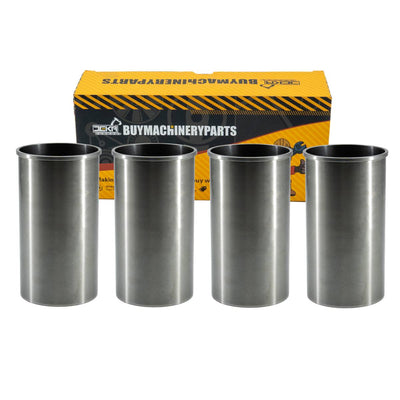 4 Pcs Cylinder Liners for Deutz Engine BF4M1011 Bobcat Loader 863 864