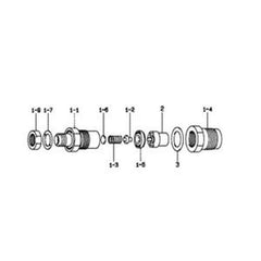 4 PCS Denso Fuel Injector 093500-5750 ME017265 for Mitsubishi 4D36 Engine