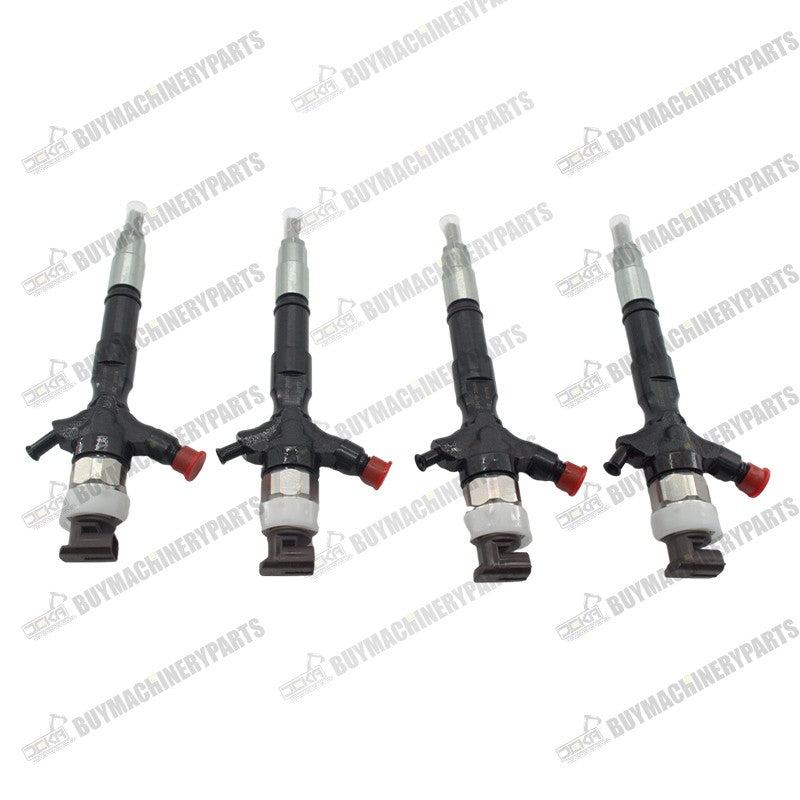 4 PCS Fuel Injector 23670-39096 095000-5660 for Toyota Engine 2KD 2KD-FTV - Buymachineryparts