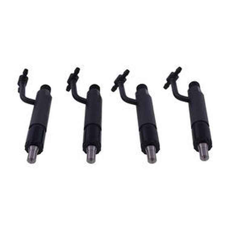 4 Pcs Fuel Injector 729100-53100 for Yanmar 4TNE84 Engine