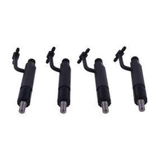 4 Pcs Fuel Injector 729100-53100 for Yanmar 4TNE84 Engine
