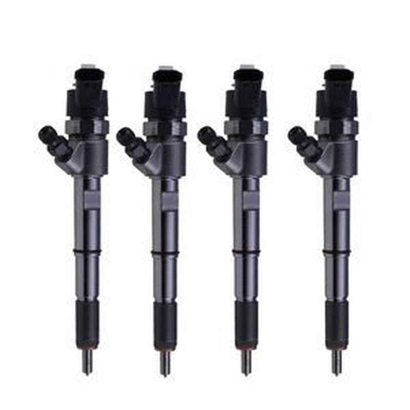 4Pcs Fuel Injector 0 445 110 457 Compatible with Perkins 854E/854F Engines